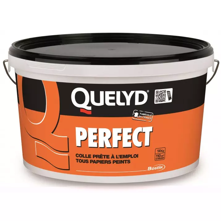 Quelyd Perfect Colle hautes performance tous papiers peints seau 14Kg - BOSTIK - 30602597 Quelyd Perfect Colle hautes performance tous papiers peints seau 14Kg - BOSTIK - 30602597