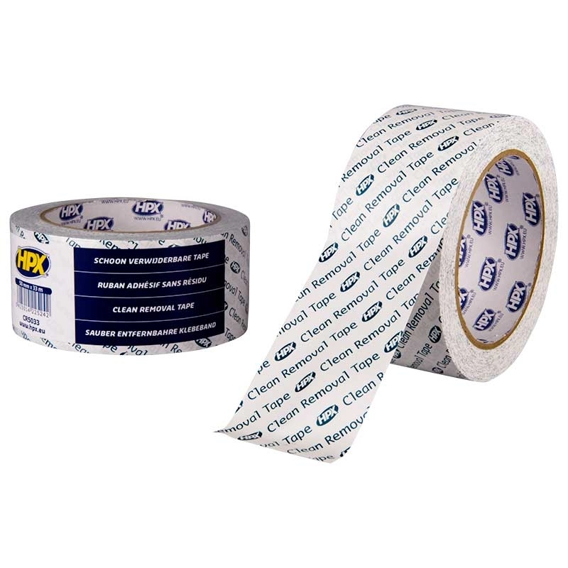 Ruban de protection amovible bleu et blanc 50mm x 33m HPX - CR5033 Ruban de protection amovible bleu et blanc 50mm x 33m HPX - CR5033