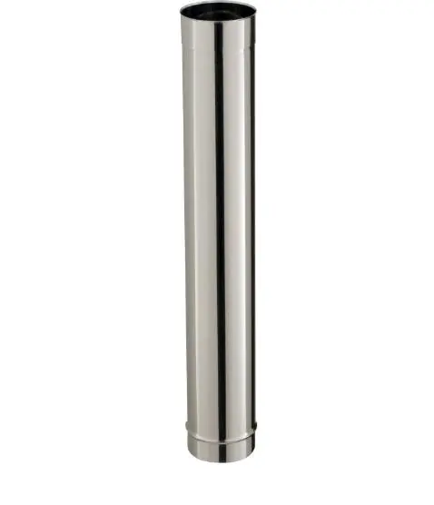 Tuyau inox 304 soudé 500 Ø150 L.500-150 SOI POUJOULAT - 52150704               