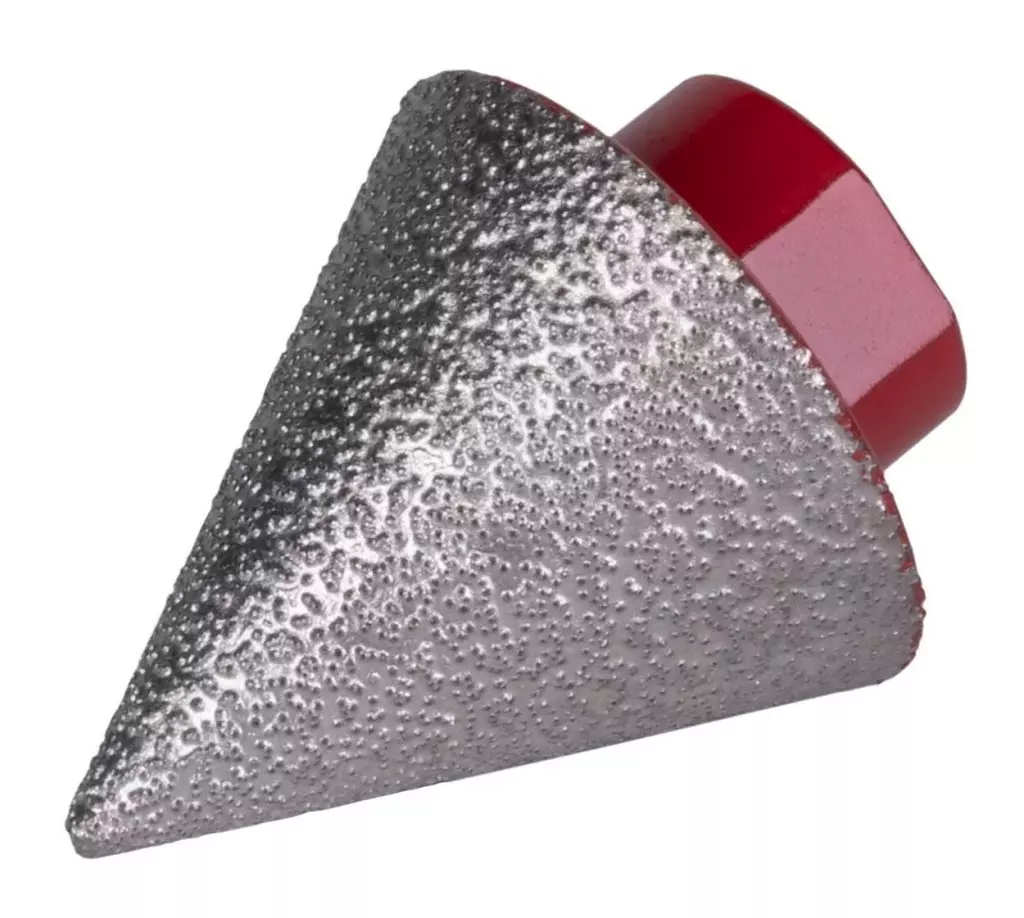 Fraise conique diamantée Superpro - 20 mm - Ø 2-35 mm - Filetage M14 - RUBI - 6986