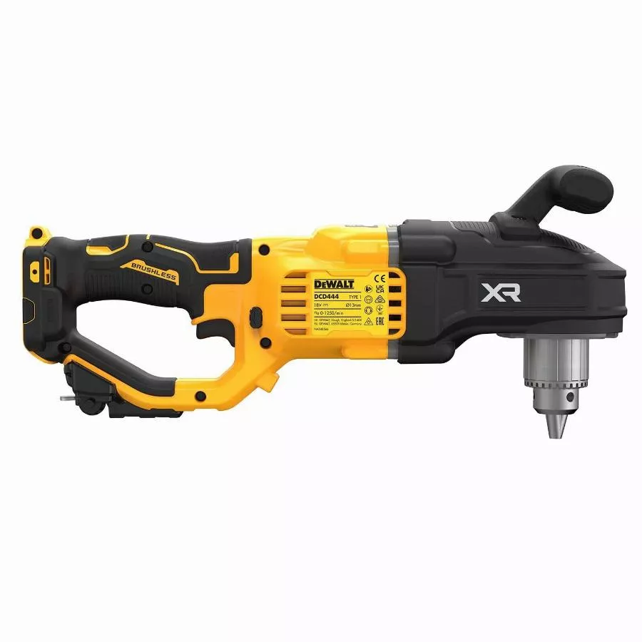 Perceuse visseuse d'angle XR 18V Brushless - DEWALT - Sans batterie, ni chargeur - DCD444N-XJ Perceuse visseuse d'angle XR 18V Brushless - DEWALT - Sans batterie, ni chargeur - DCD444N-XJ