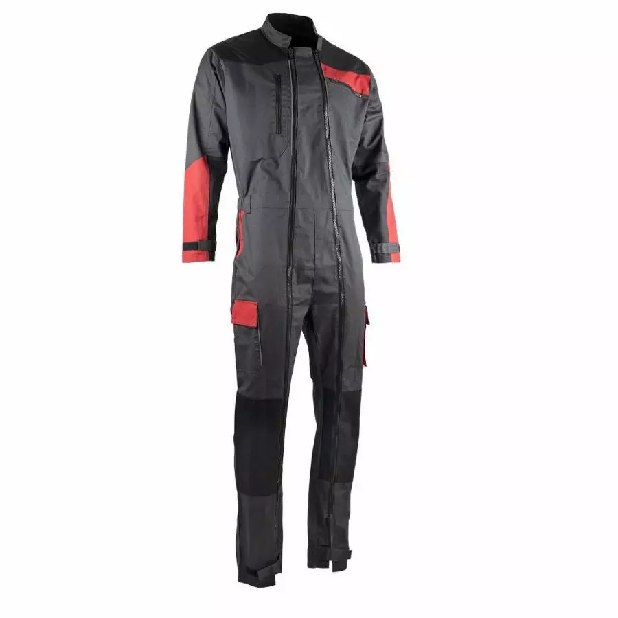 Combinaison Sésame LMA Gris sombre/noir/rouge T.5 - 4130 Combinaison Sésame LMA Gris sombre/noir/rouge T.5 - 4130