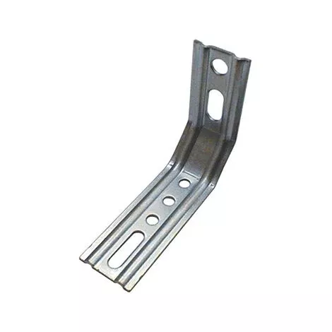 Équerre 3 pans de menuiserie PVC WAELBERS - 115 x 70 mm - Épais.2 mm - 470261.13