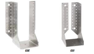Grand sabots à ailes intérieures SIMPSON STRONG TIE - GSI1020/4X
