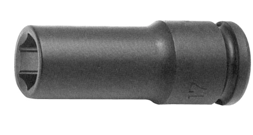 Douille chocs 1/2" longue de 24 mm mince SAM - 1914124M