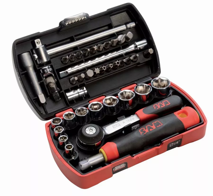 Coffret pocket light 39 douilles et accessoires SAM - 73R39 Coffret pocket light 39 douilles et accessoires SAM - 73R39