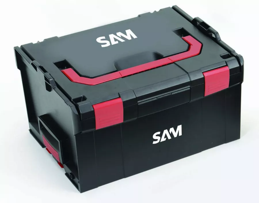 Caisse de rangement plastique transportable 253mm SAM - BOX5X
