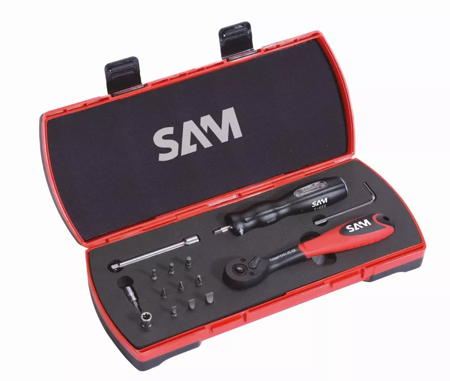 Coffret tournevis dynamometrique 1/4" SAM - T42J1 Coffret tournevis dynamometrique 1/4" SAM - T42J1