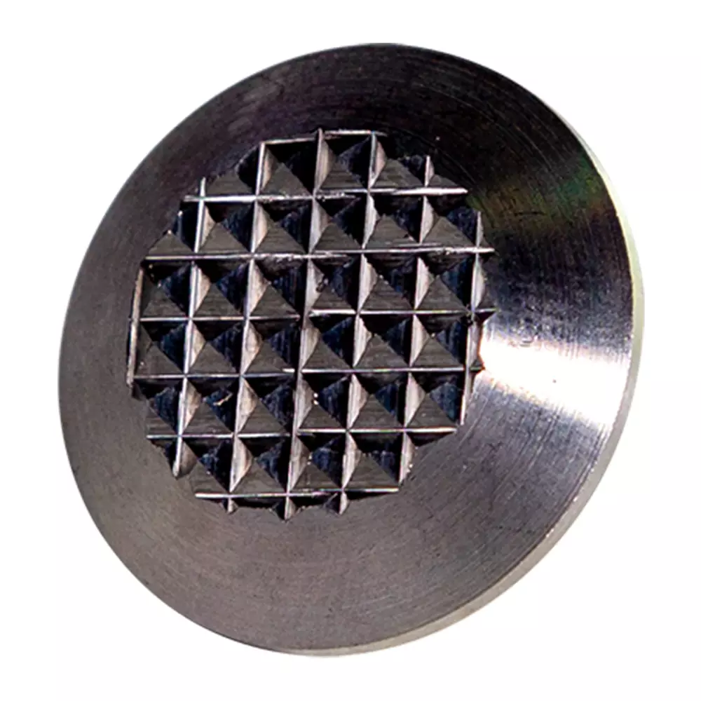Sac de 60 clous podotactiles quadrillés Inox - diamètre 25 mm - Argent - NOVAP - 6100744