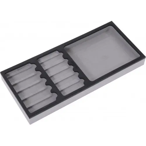 Module mousse 1/3 vide pour douilles longues - SAMOUTILLAGE - MOD-54