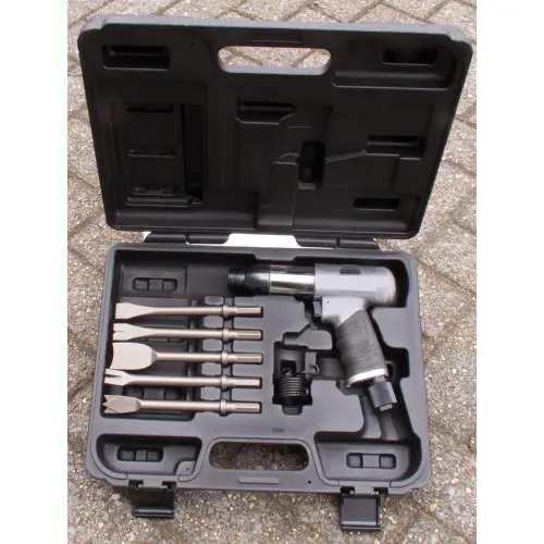 Marteau burineur hexagonal 11mm bâtiment en coffret - SAM OUTILLAGE - RC296BC