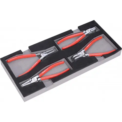 Module mousse 1/3 de 4 pinces circlips - SAM OUTILLAGE - 190-J4MM