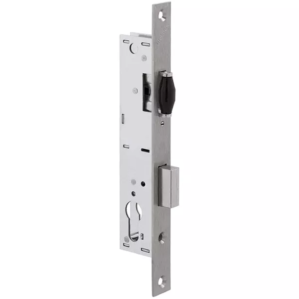 Serrure pêne dormant à rouleau N8- 21 mm METALUX Cylindre Gauche - F108210020 Serrure pêne dormant à rouleau N8- 21 mm METALUX Cylindre Gauche - F108210020