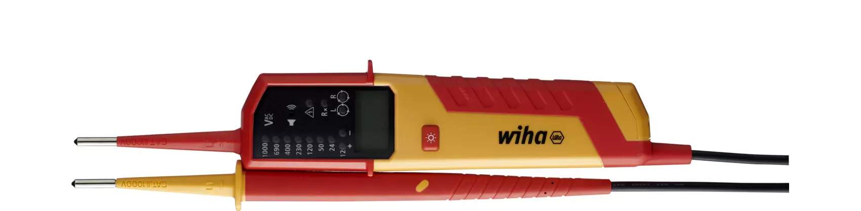 Testeur de tension et de continuité eMobility 12 – 1 000 V AC, CAT IV - WIHA - 44319 Testeur de tension et de continuité eMobility 12 – 1 000 V AC, CAT IV - WIHA - 44319