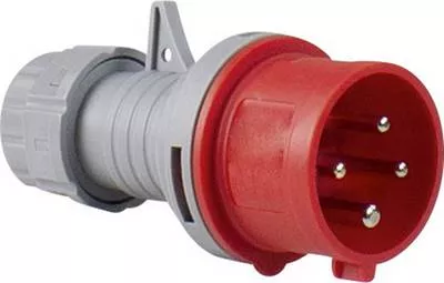 Fiche Mâle CEE - 16 A - 4 pôles - 400 V - 60570