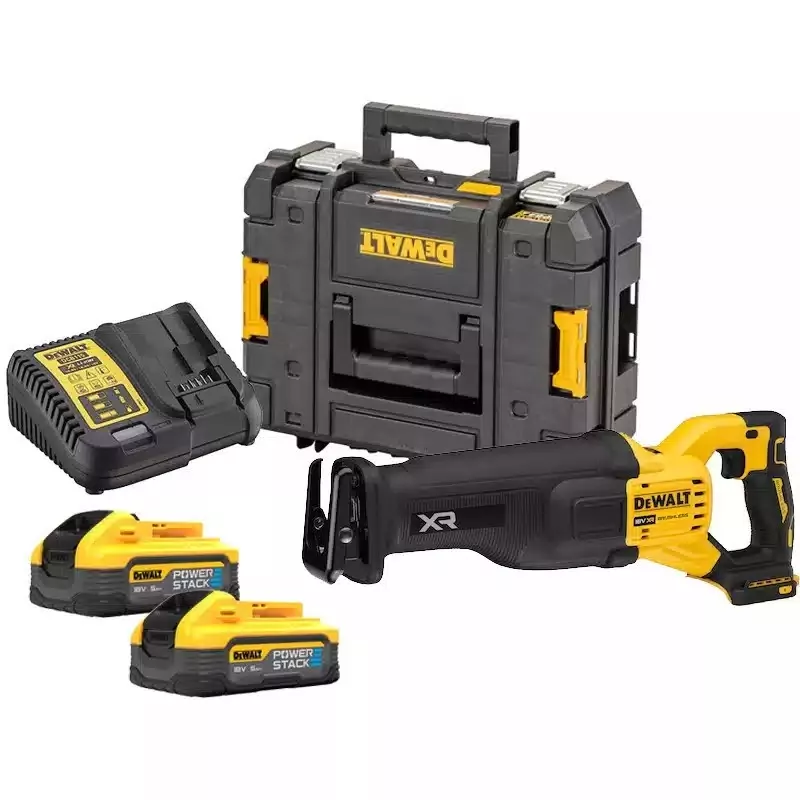 Scie Sabre Sans Fil XR 18V Advantage 5Ah Li-Ion Brushless DEWALT - DCS386H2T-QW Scie Sabre Sans Fil XR 18V Advantage 5Ah Li-Ion Brushless DEWALT - DCS386H2T-QW