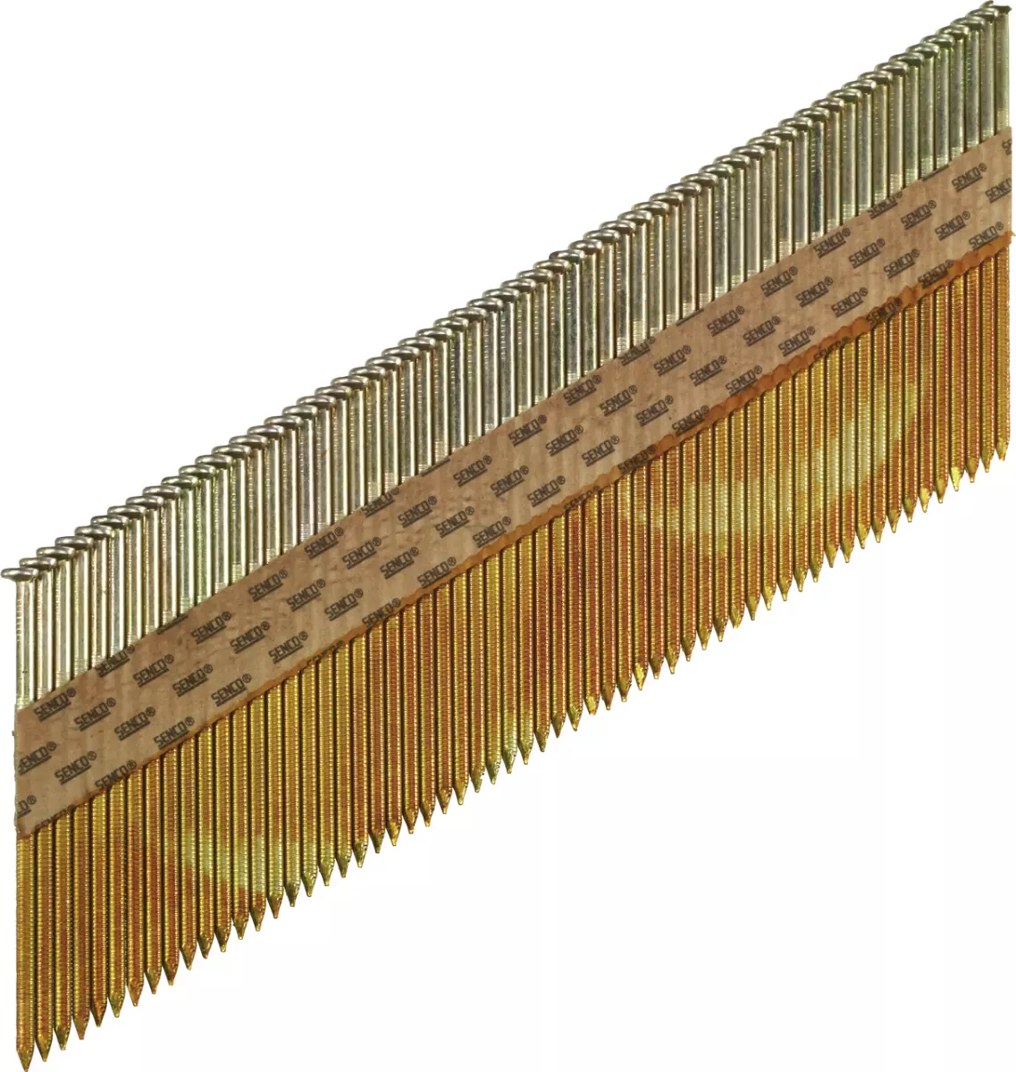 Clous en bande papier D34 annelés - Ø 2.8 / 3.1 X 70 mm - Boite de 2000 - SENCO - HE56APBKR Clous en bande papier D34 annelés - Ø 2.8 / 3.1 X 70 mm - Boite de 2000 - SENCO - HE56APBKR