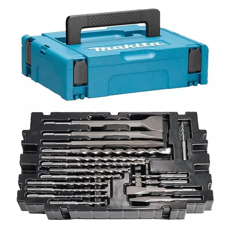 Coffret Makpac 17 pièces SDS-Plus forets, pics, burins - MAKITA - B-52059 Coffret Makpac 17 pièces SDS-Plus forets, pics, burins - MAKITA - B-52059