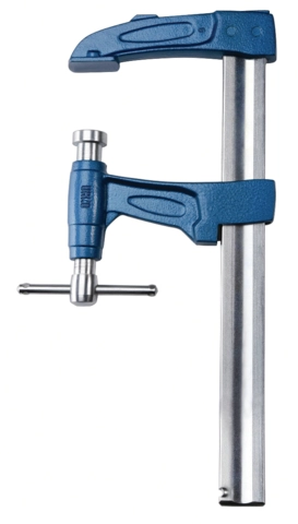 Serre-joint URKO Super Extra - Serrage 1200 mm - saillie 125 mm - Rail 40x10 mm - 1528120 Serre-joint URKO Super Extra - Serrage 1200 mm - saillie 125 mm - Rail 40x10 mm - 1528120