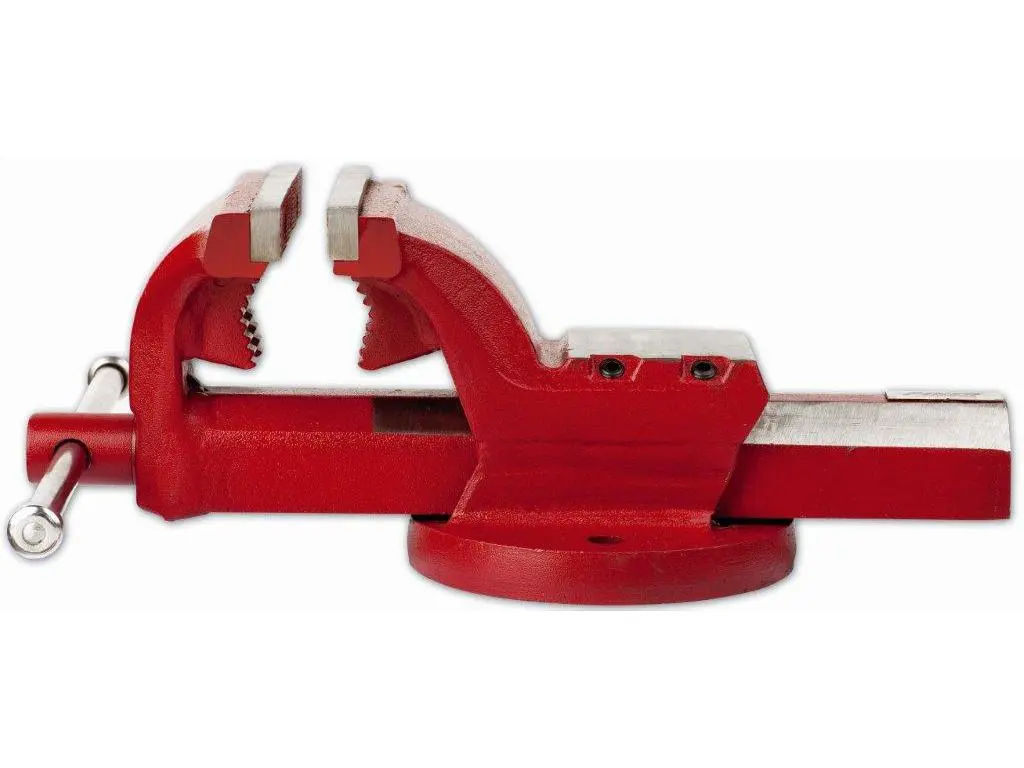 Étau d'établi parallèle guide carré avec mors pour tubes 100 mm - PIHER - 55200 Étau d'établi parallèle guide carré avec mors pour tubes 100 mm - PIHER - 55200