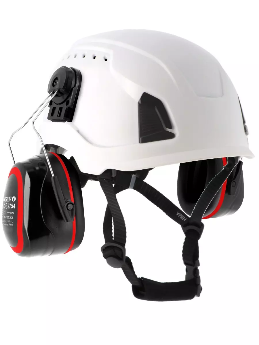 Coquilles Antibruit Delta Plus INTERLIGHTHE SNR 26 DB - Pour Casque Chantier, Confort Et Fixation Universelle