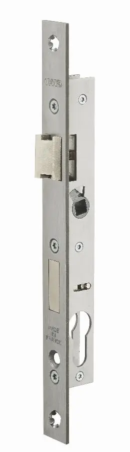 Boitier de serrure à cylindre profilé L21/A16.5/EA70 THIRARD réversible têtière INOX sans Interchangeabilité 1/2T - Rlx - 00014716