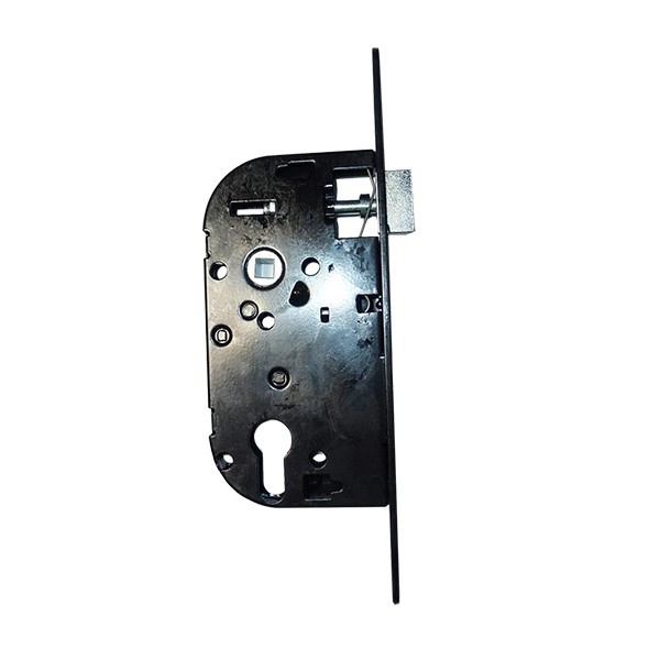 Coffre axe 50 NF métalux clé I droite noir EURO-ELZETT - sans gache réversible - G838E277K4 