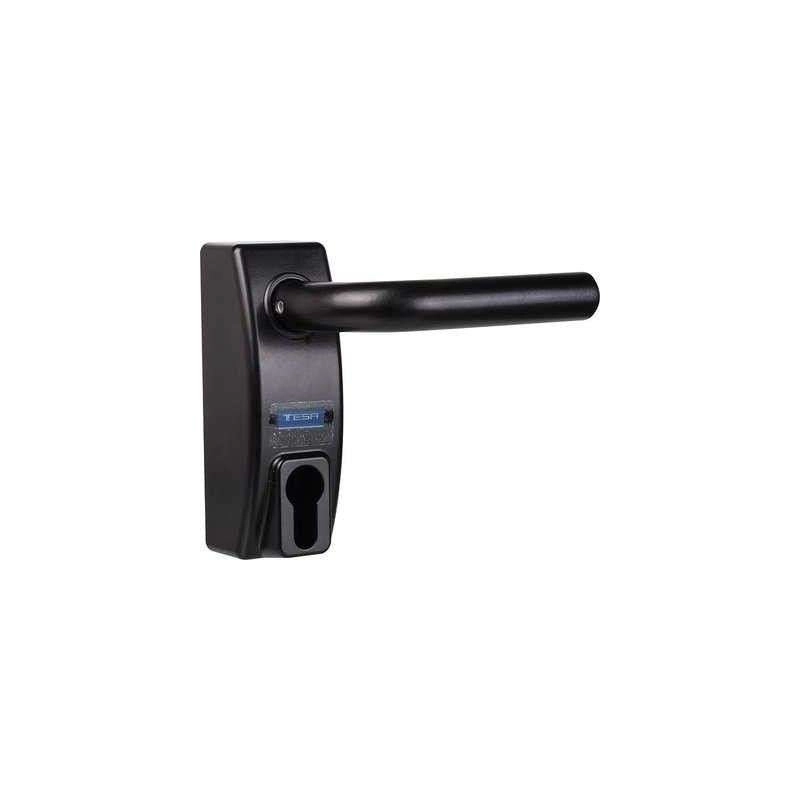Béquille débrayable réversible Universal TESA condamnable par clé - Noir - MMODMBSCNE