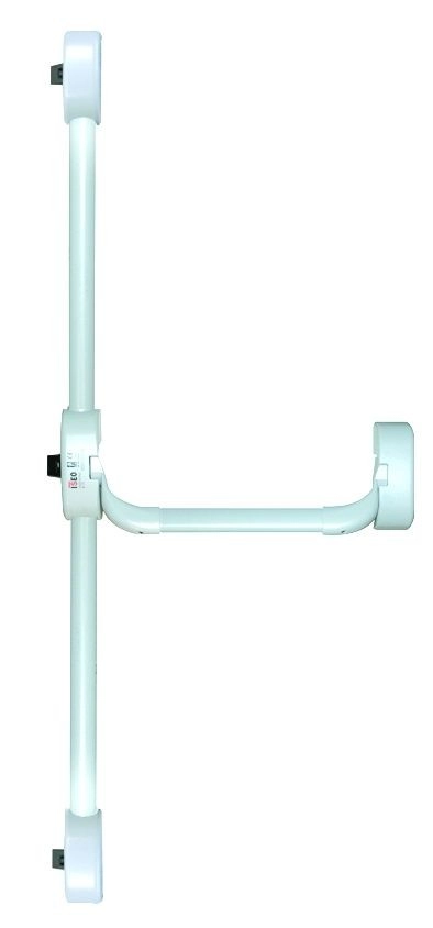 Serrure coupe-feu Idea ISEO 3 points latéraux - Blanc - 9416113444A 