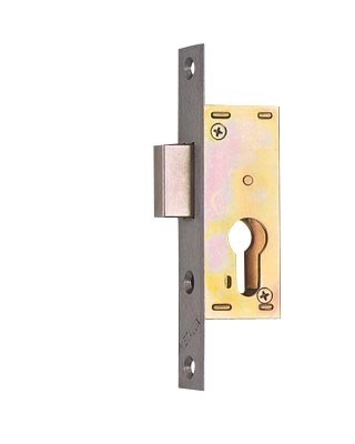 Serrure pêne dormant seul N14- 39.5 mm METALUX - Avec gâche - F114390010 Serrure pêne dormant seul N14- 39.5 mm METALUX - Avec gâche - F114390010