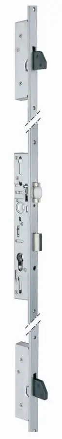 Coffre têtière filante 36 mm 3 points à rouleau STREMLER U24x6 - 2 tours de clé - 6374.36.0       