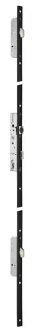 Serrure 3 points TF3 pêne dormant 1/2 tour 41 mm STREMLER pêne D basc. court+fourreau U24x6 Axe 26 - 6470.41.4D 