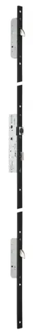 Serrure 3 points TF3 à relevage 41mm STREMLER Axe 26 U24x6mm - pêne 1/2 tour perroquet+fourreau - 6570.41.4C     