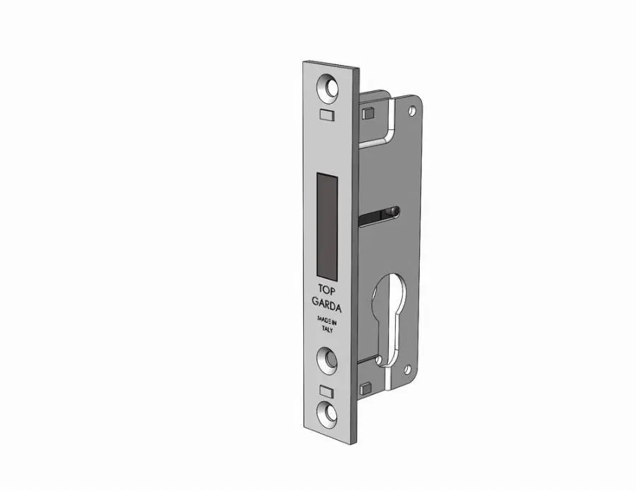 Serrure pour portes en verre pour cylindre profil européen - ISEO - 745200F