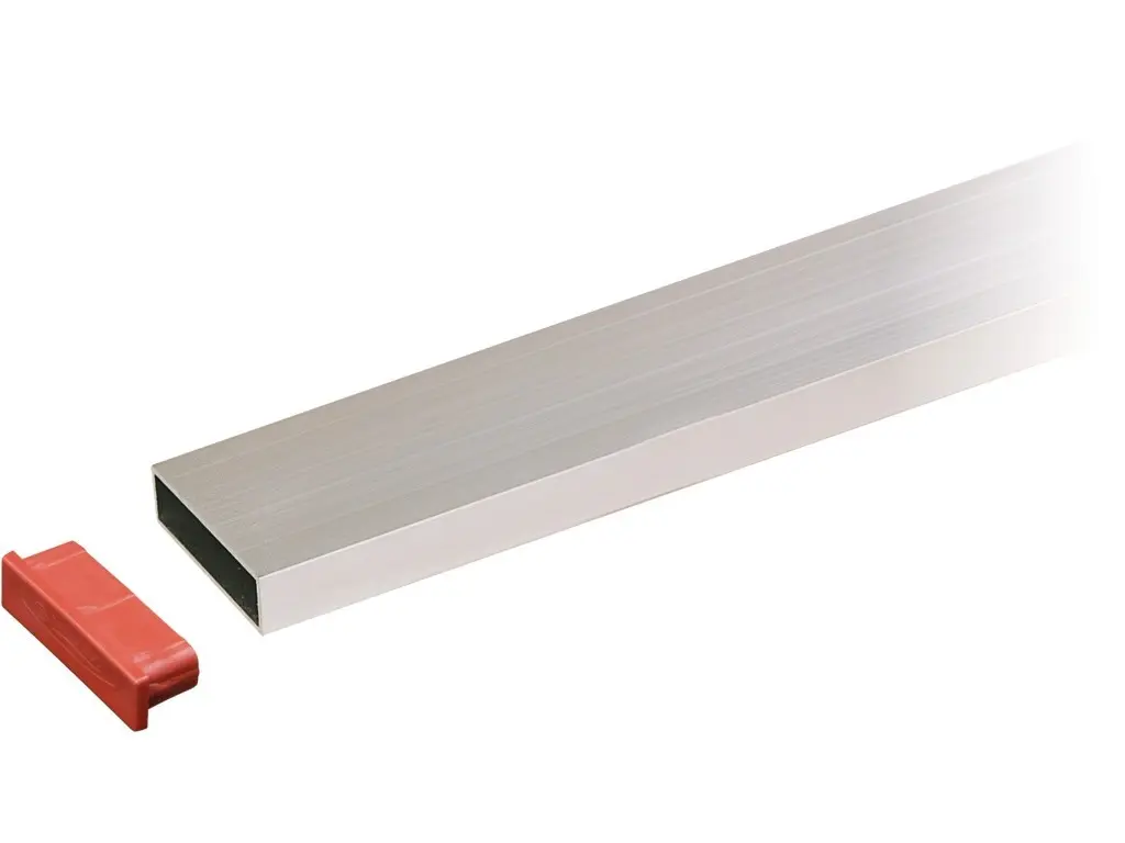 Mini règle aluminium rectangulaire 50x15 /L 2M - TALIAPLAST - 380303