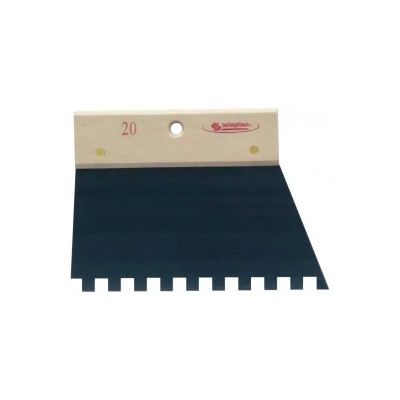 Peigne à colle 20 cm dents carrées 10 mm - TALIAPLAST - 440505