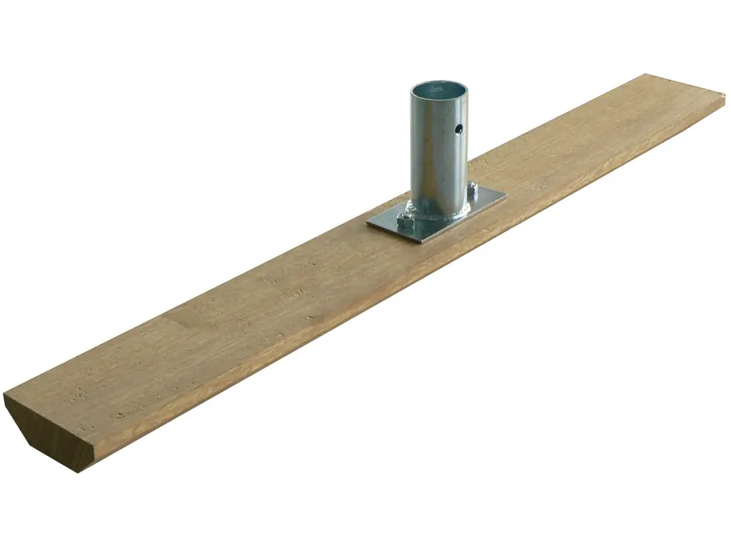 Racloir à bitume bois biseauté 10 x 55 cm - TALIAPLAST - 470307
