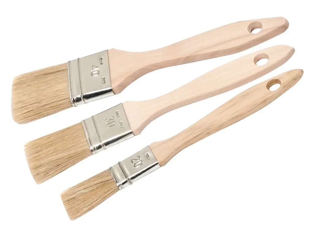 Lot de 3 pinceaux queue de morue N° 20 - 30 - 40 - TALIAPLAST - 361450