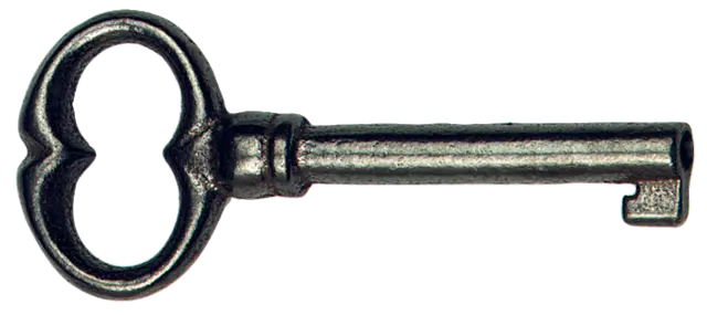 Clé rustique DEVISMES - N°1 - Fer - Tige 40 mm - CL1T40F