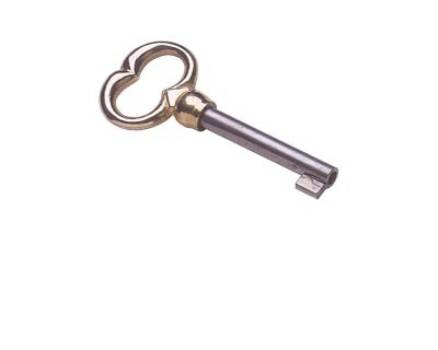 Clé rustique DEVISMES - N°23 - Laiton - Tige 40 mm - CL23T40