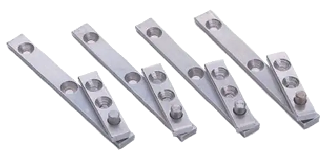 Garniture d'armoire pivot fer 100 DEVISMES - 4 pivots hauts + 4 pivots bas - 3401210 