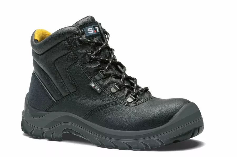 Chaussures de sécurité S24 BOA S3 - Cuir grainé noir - 5132
