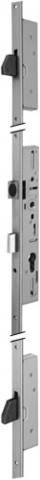 Serrure 3 points Multiblindo Inox ISEO crochet - Têtière plate 2300x24x3 - Axe 30 - 795101252