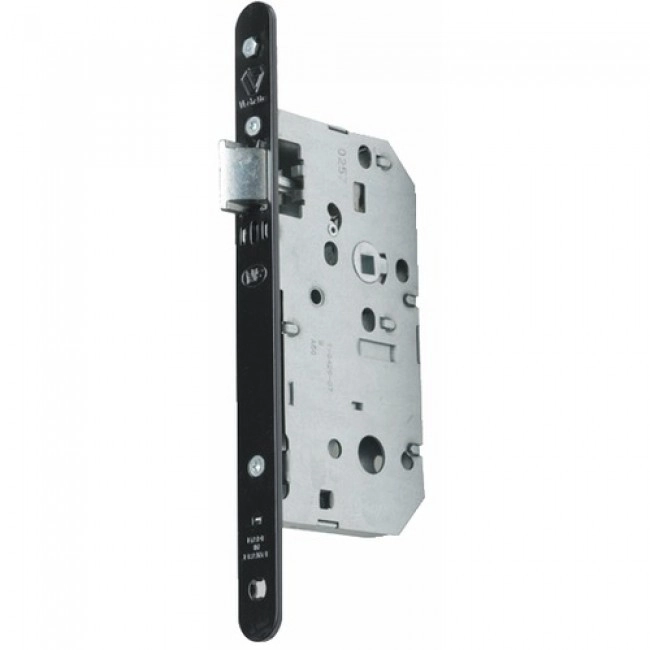 Serrure bec de cane à larder D452 VACHETTE - Axe 50 mm - têtière anticorrosion - Droite - Sans gâche - D452VR50T20/10SG 