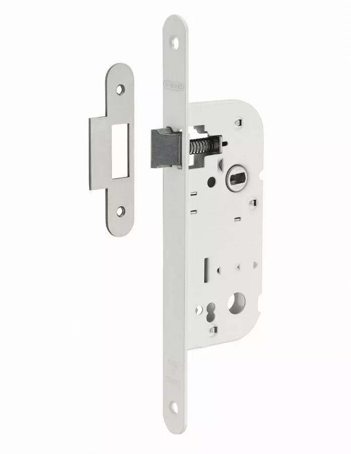 Serrure à larder type GDF Bec de cane THIRARD Axe 40 - Fouillot 6 x 9 mm - Blanc - 00012190 Serrure à larder type GDF Bec de cane THIRARD Axe 40 - Fouillot 6 x 9 mm - Blanc - 00012190