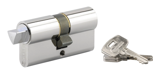 Cylindre Triangle Externe THIRARD - Nickelé - Mâle - 30x30 mm - 053931 Cylindre Triangle Externe THIRARD - Nickelé - Mâle - 30x30 mm - 053931