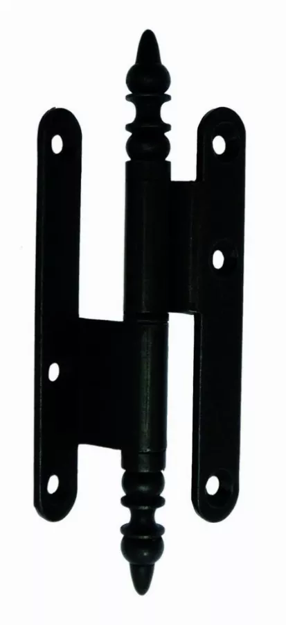 Paumelle rustique contrecoudée acier BROS - 110x60x70 - noir - droite - 23ARD1165 Paumelle rustique contrecoudée acier BROS - 110x60x70 - noir - droite - 23ARD1165
