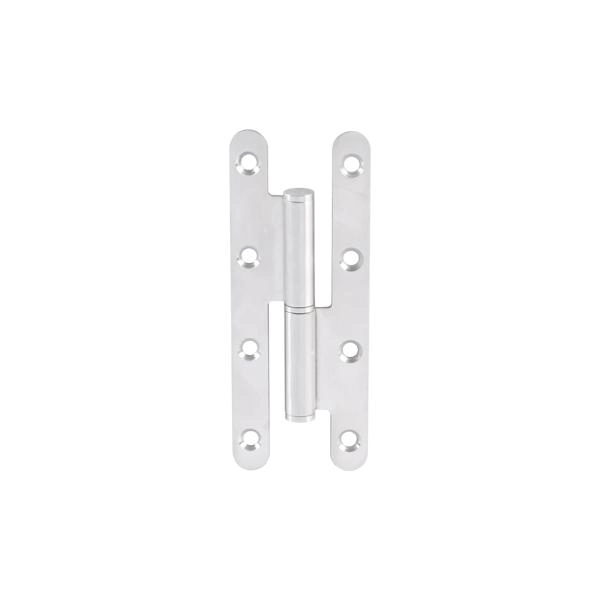 Paumelle en acier inoxydable – 140x55x2.5 mm - Gauche - LTPML140X44-304G