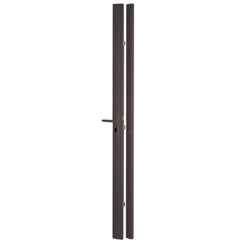 Serrure réversible 3 points latéraux Tribando THIRARD - Marron - 2250 mm max - 73072 Serrure réversible 3 points latéraux Tribando THIRARD - Marron - 2250 mm max - 73072
