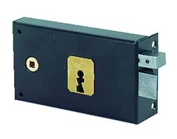 Serrure horizontale à fouillot 1/2 tour JPM 140x79 mm - Droite - 344000-02-1A